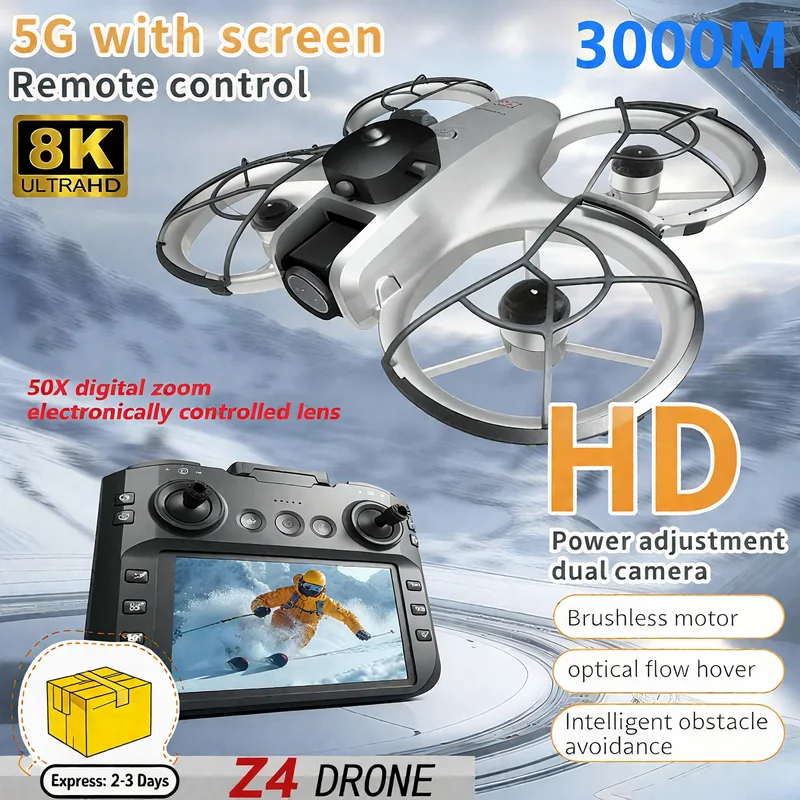 New MINI Z4 Drone 4K Professio - Drone Camera Night Vision review and price