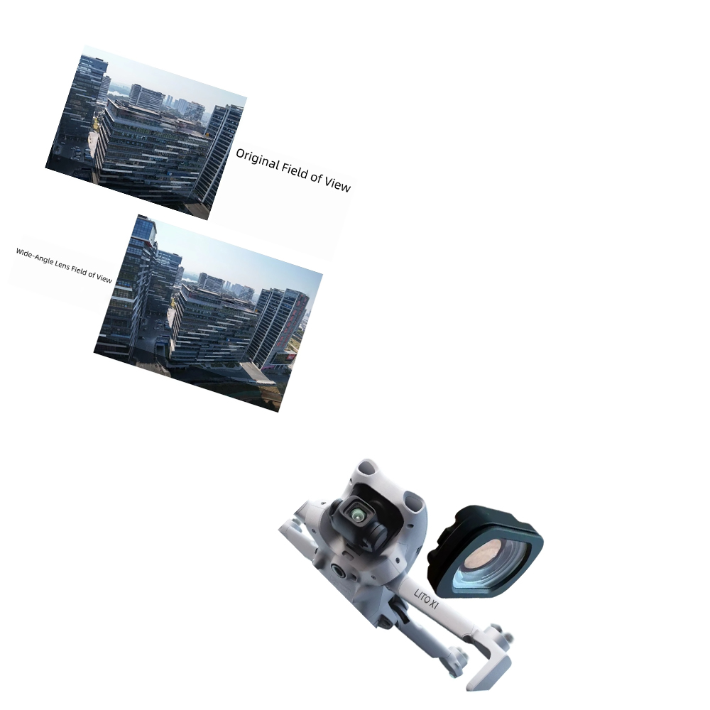 Wide Angle Lens for DJI Lito x - Drone Camera Wide Angle review and price