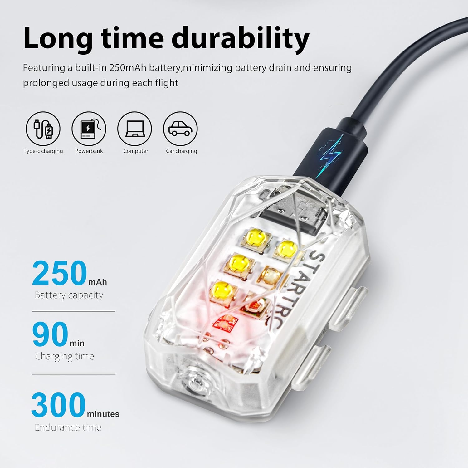 STARTRC Drone Strobe Light Ant - Dji Drone Mini 4 Pro review and price