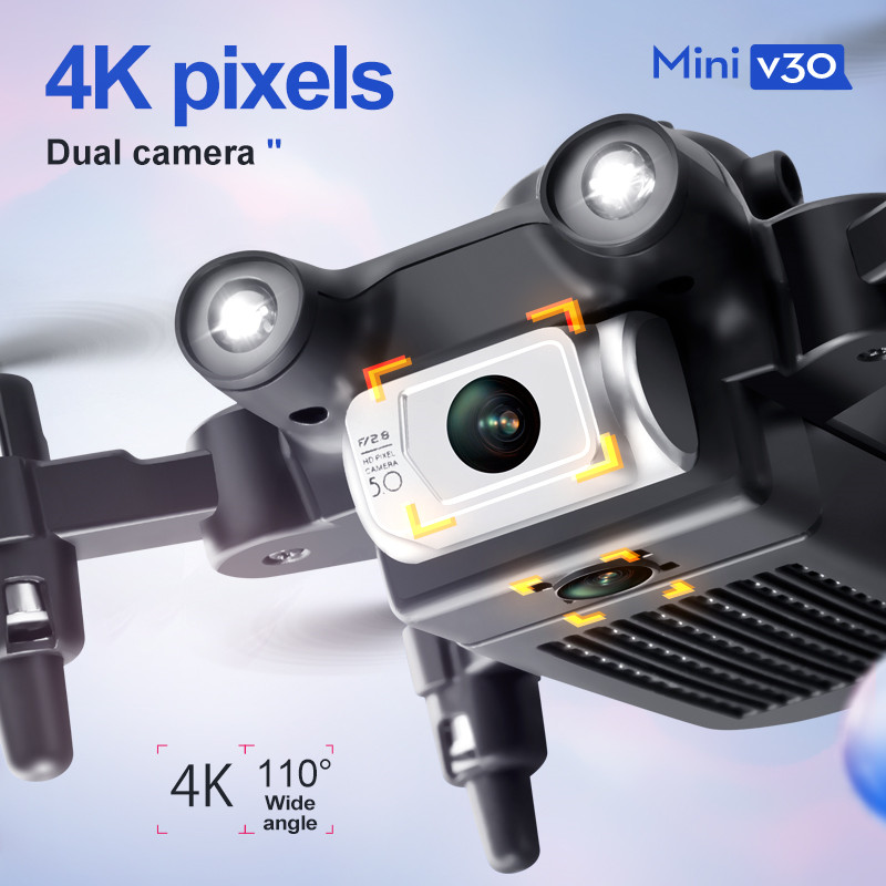 Mini V30 WiFi FPV Drone With 4 - Drone Camera Lens review and price