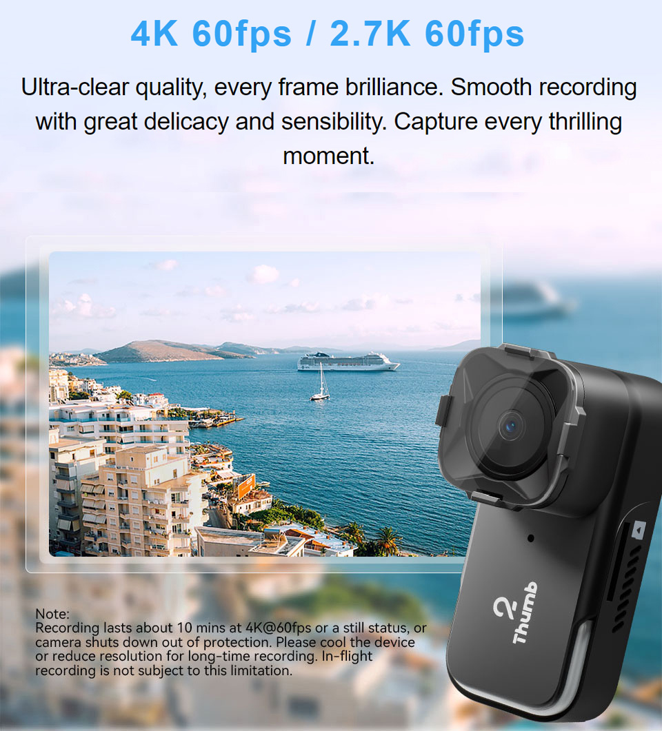 New Version RunCam Thumb 2 4K  - Drone Camera Hd review and price