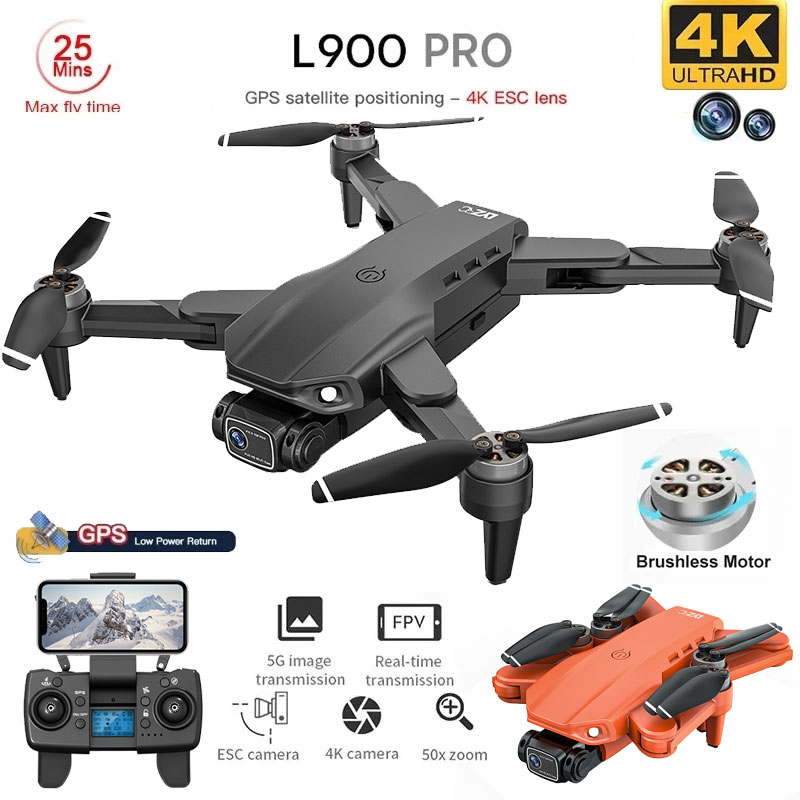 L900 Pro GPS Drone 4K Professi - Drone Camera Wide Angle review and price