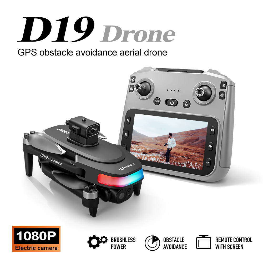 Hot D19 GPS Drone 1080P Wide-a - Drone Camera Wide Angle review and price