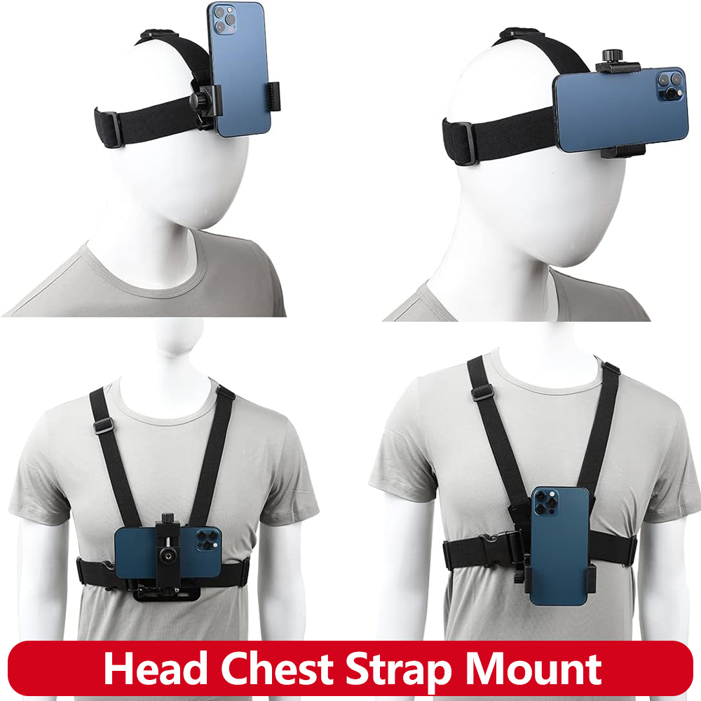 Mobile Phone Head Chest Strap  - Drone Camera Action review and price