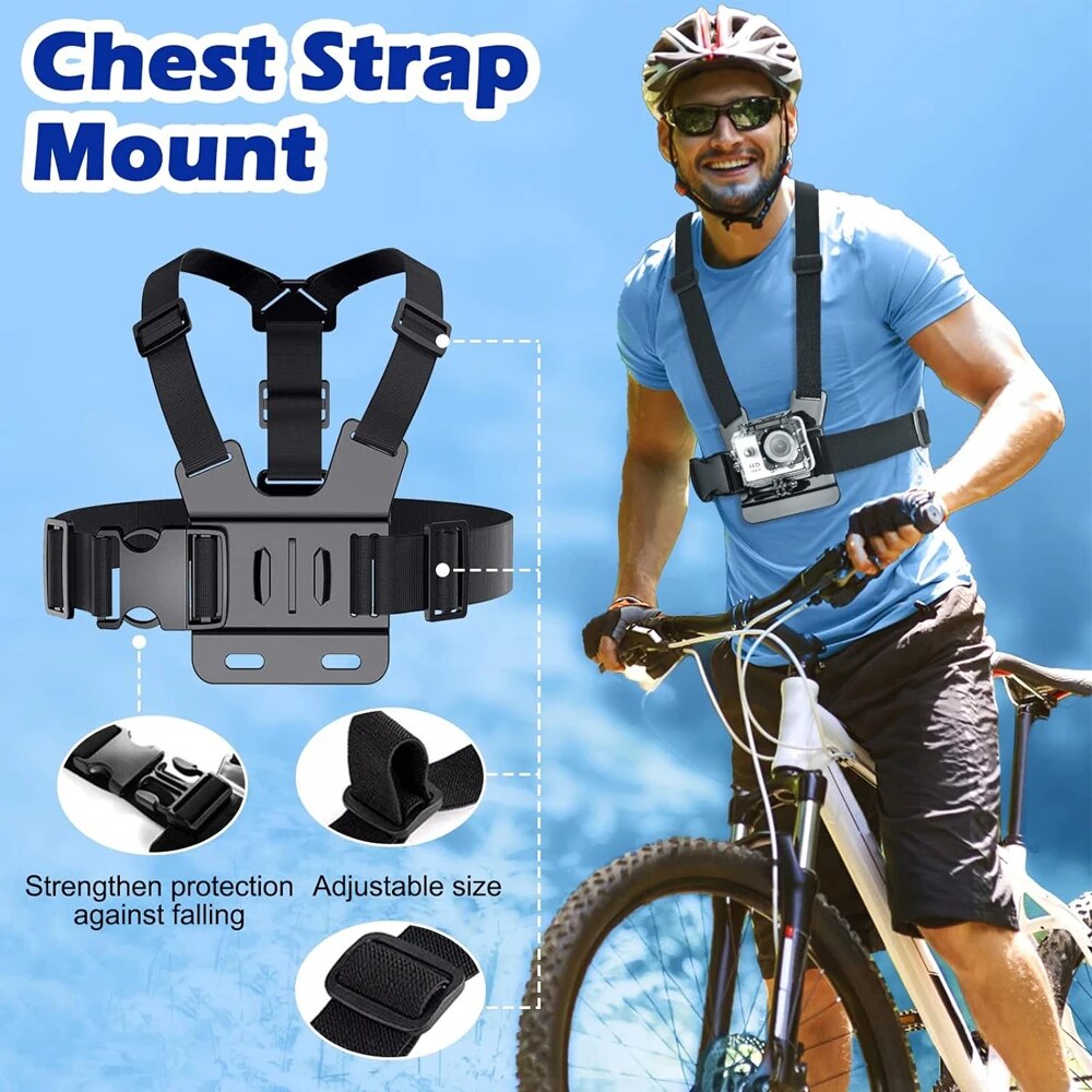 Mobile Phone Head Chest Strap  - Drone Camera Action review and price