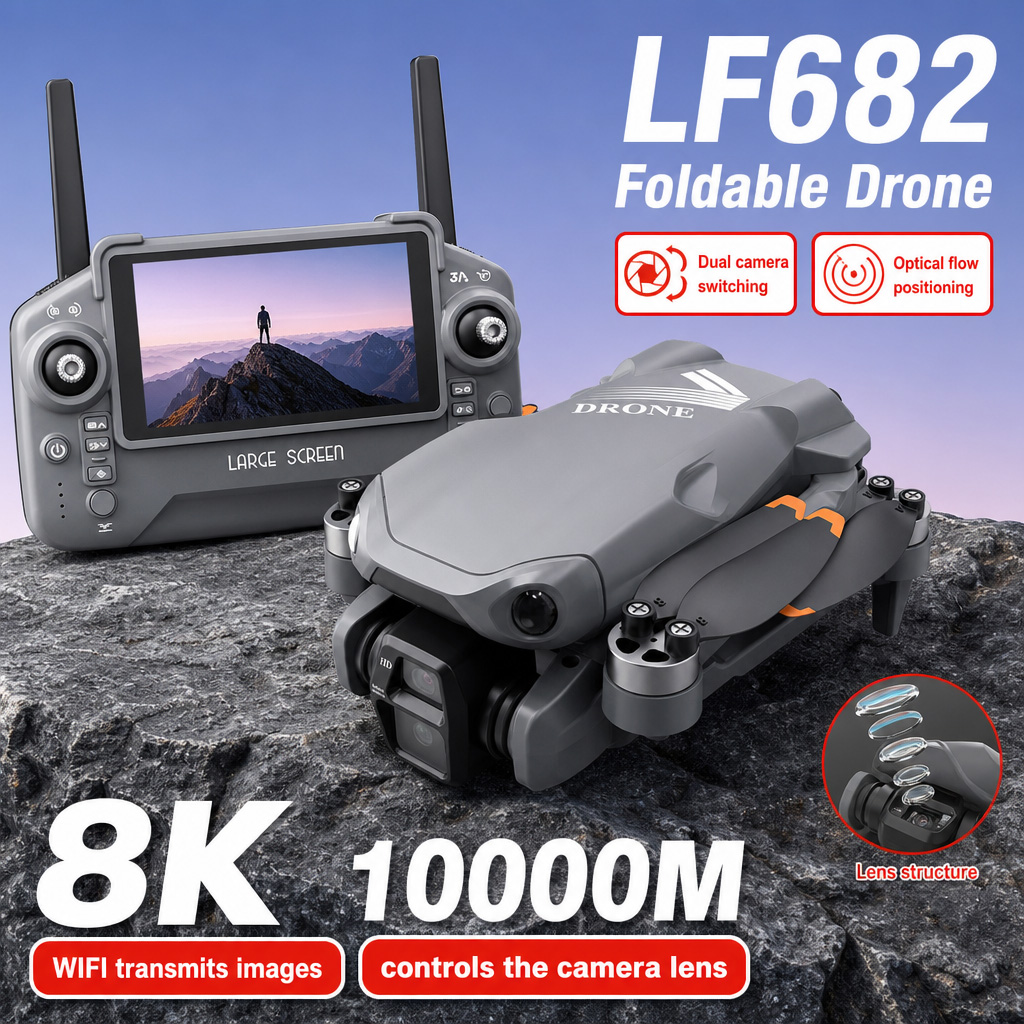 Aerial Photo LF682 Drone 8K HD - Drone Camera Hd review and price