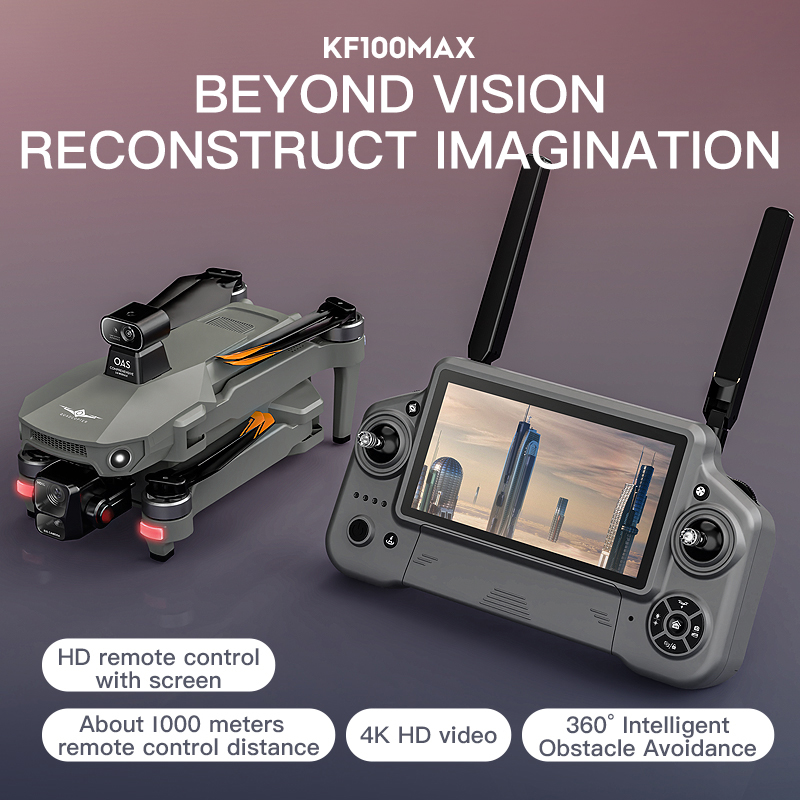 KF100 MAX GPS Drone 4K Camera  - Drone Camera With Gimbal review and price