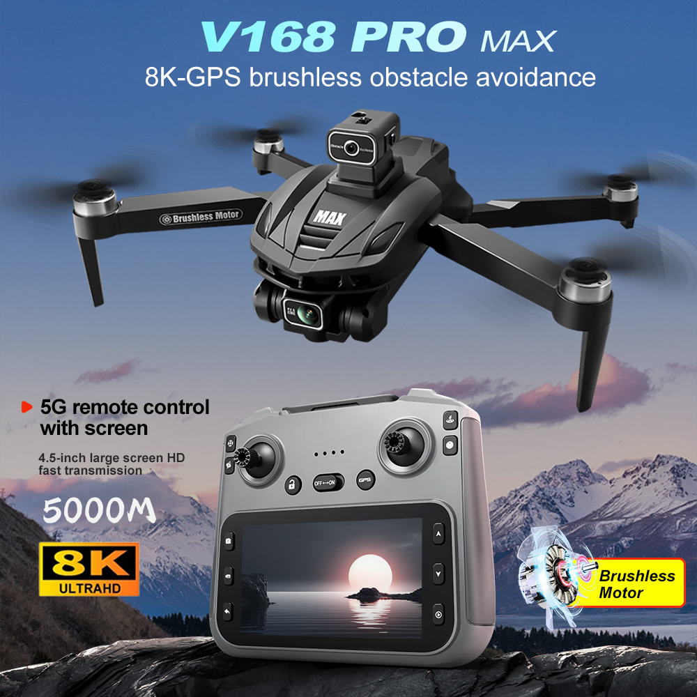 V168 PRO Max GPS Drone 8K Prof - Drone Camera Hd review and price