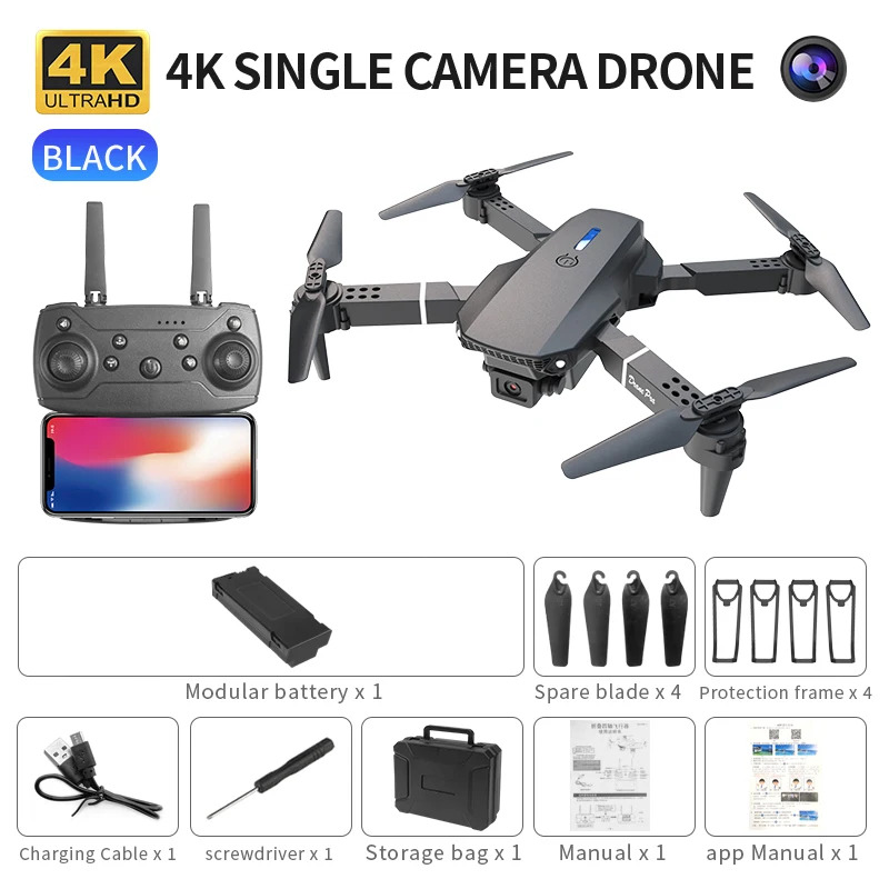 E88 ProIntelligent Folding Dro - Drone Camera Mount review and price