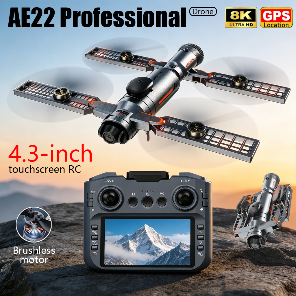Upgraded AE22 PRO MAX Foldable - Drone Camera Waterproof review and price