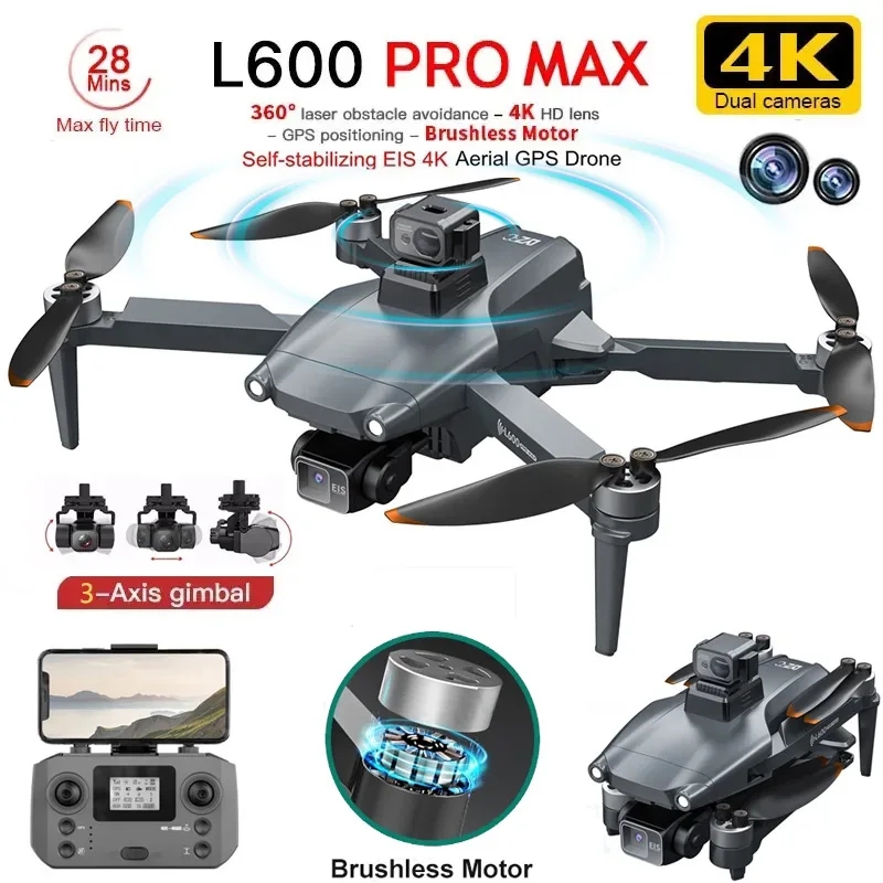 L600 PRO MAX GPS Drone Profess - Drone Camera Hd review and price