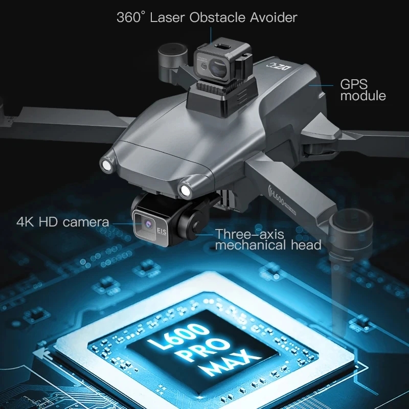 L600 PRO MAX GPS Drone Profess - Drone Camera Hd review and price