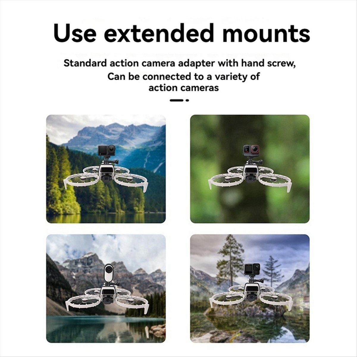 Upper Expansion Bracket for Fl - Drone Camera Action review and price