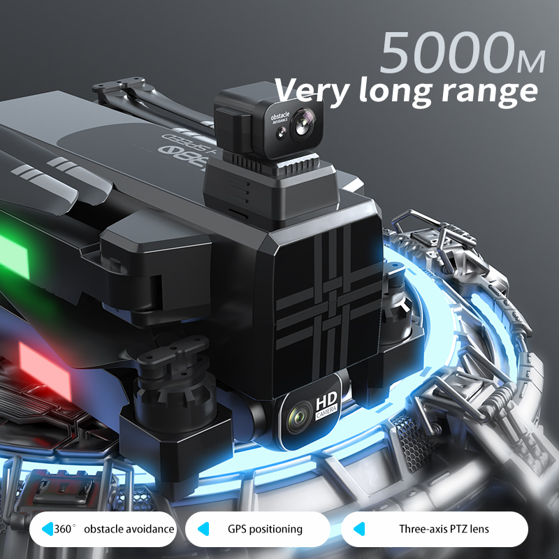 A380 Drone 4K HD Three Axis An - Drone Camera Wide Angle review and price